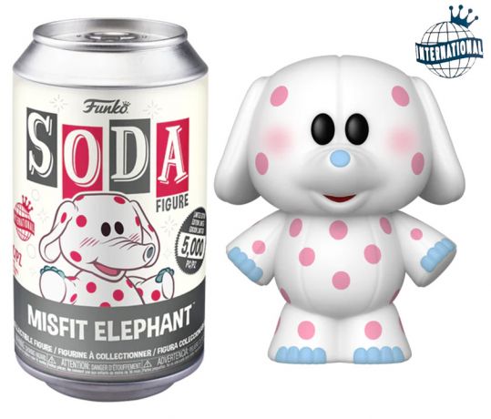 Figurine Funko Soda Rudolphe le renne au nez rouge (1964) Misfit Elephant (Canette Grise)