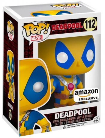 Figurine Funko Pop Deadpool [Marvel] #112 Deadpool - Pouce en l'air - Jaune