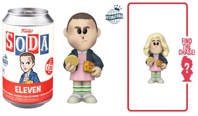 Figurine Funko Soda Stranger Things Onze (Canette Rouge)