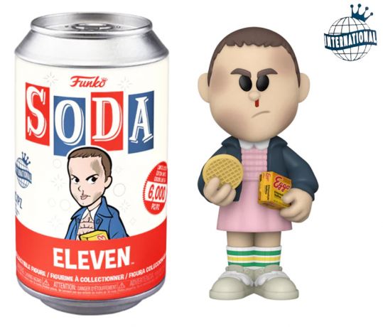 Figurine Funko Soda Stranger Things Onze (Canette Rouge)