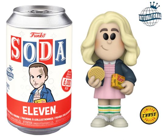Figurine Funko Soda Stranger Things Onze (Canette Rouge) [Chase]