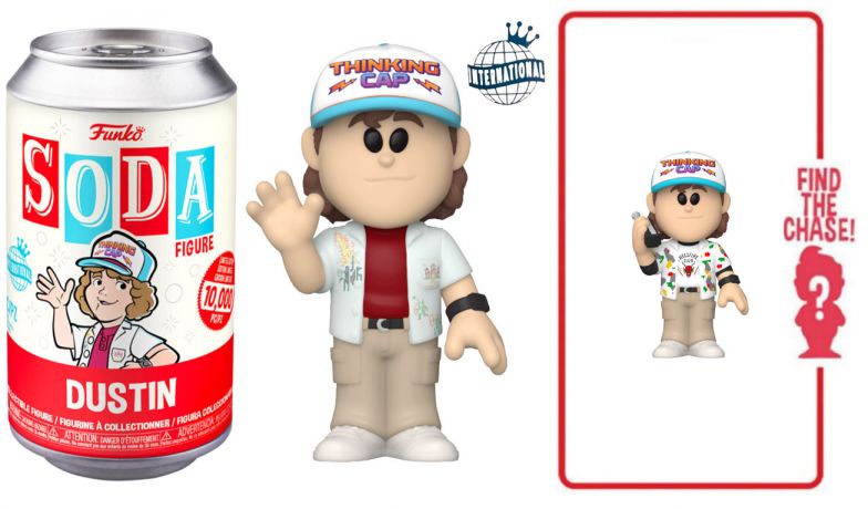 Figurine Funko Soda Stranger Things Dustin (Canette Rouge)