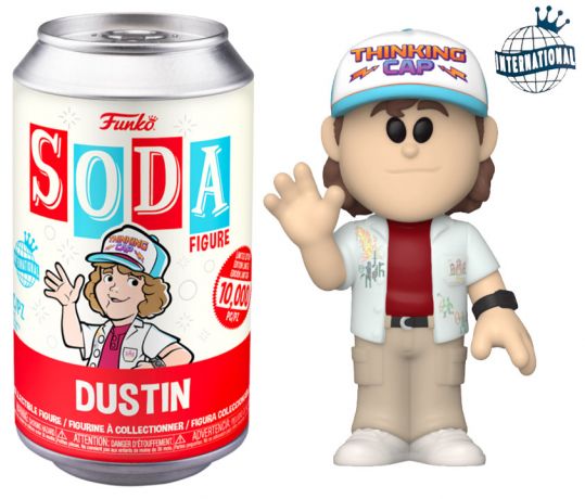 Figurine Funko Soda Stranger Things Dustin (Canette Rouge)