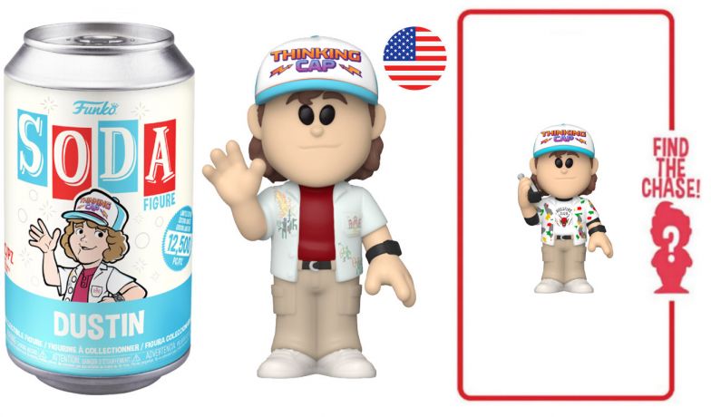 Figurine Funko Soda Stranger Things Dustin (Canette Bleue)