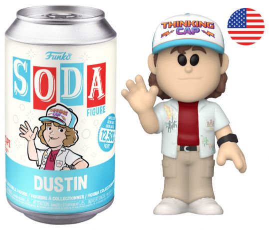 Figurine Funko Soda Stranger Things Dustin (Canette Bleue)