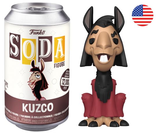 Figurine Funko Soda Kuzco, l'empereur mégalo [Disney] Kuzco (Canette Marron)