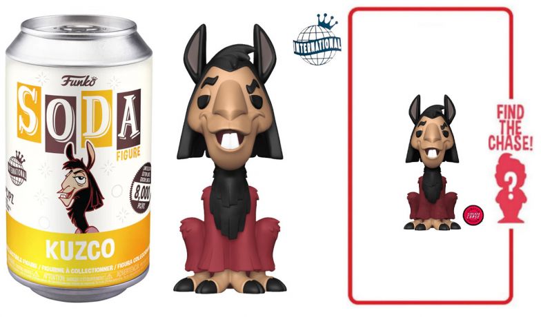 Figurine Funko Soda Kuzco, l'empereur mégalo [Disney] Kuzco (Canette Jaune)