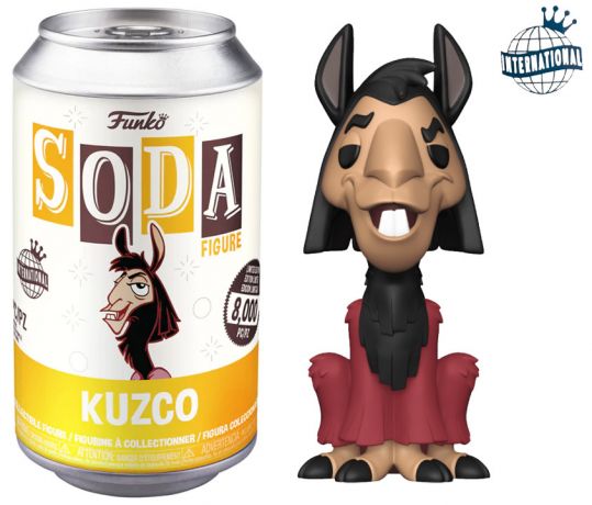 Figurine Funko Soda Kuzco, l'empereur mégalo [Disney] Kuzco (Canette Jaune)