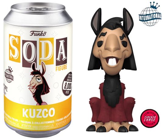 Figurine Funko Soda Kuzco, l'empereur mégalo [Disney] Kuzco (Canette Jaune) [Chase]