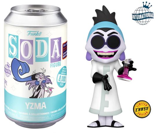 Figurine Funko Soda Kuzco, l'empereur mégalo [Disney] Yzma (Canette Bleue) [Chase]