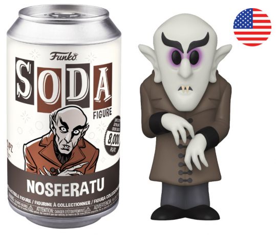 Figurine Funko Soda Nosferatu le vampire Nosferatu (Canette Marron)