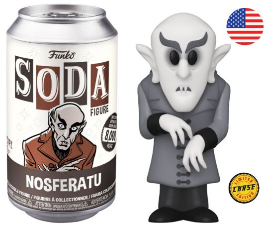 Figurine Funko Soda Nosferatu le vampire Nosferatu (Canette Marron) [Chase]