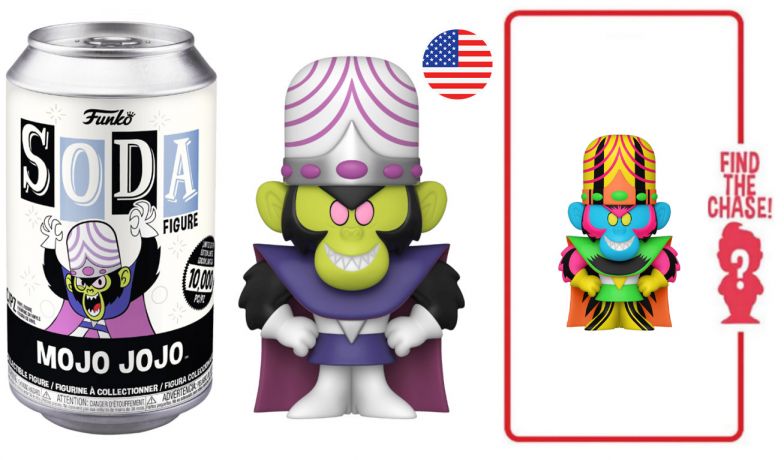 Figurine Funko Soda Les Supers Nanas Mojo Jojo (Canette Noire)