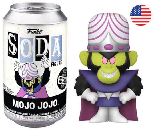 Figurine Funko Soda Les Supers Nanas Mojo Jojo (Canette Noire)