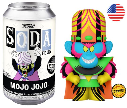 Figurine Funko Soda Les Supers Nanas Mojo Jojo (Canette Noire) [Chase]