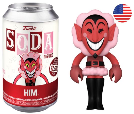 Figurine Funko Soda Les Supers Nanas Him (Canette Rouge)