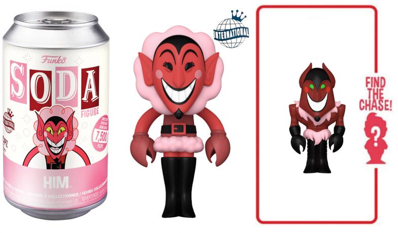 Figurine Funko Soda Les Supers Nanas Him (Canette Rose)