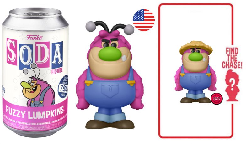 Figurine Funko Soda Les Supers Nanas Fuzzy Lumpkins (Canette Rose)