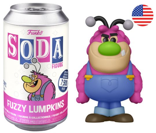 Figurine Funko Soda Les Supers Nanas Fuzzy Lumpkins (Canette Rose)