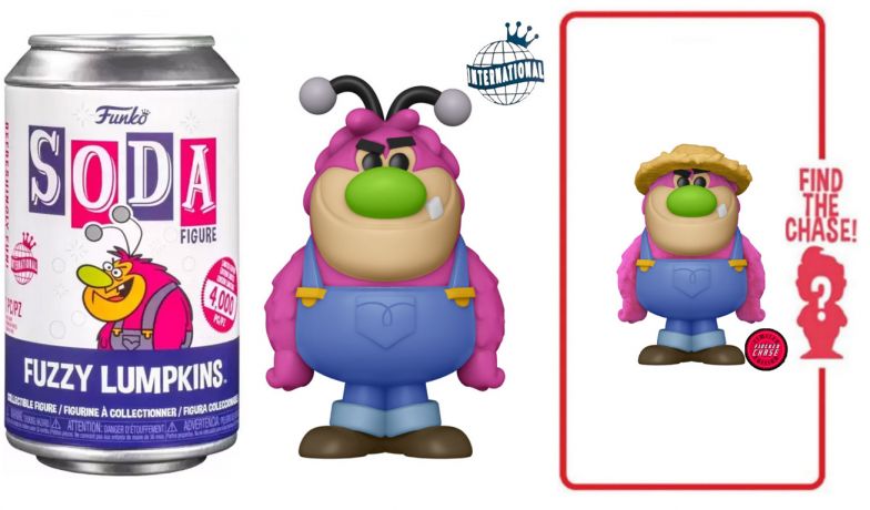 Figurine Funko Soda Les Supers Nanas Fuzzy Lumpkins (Canette Violette)