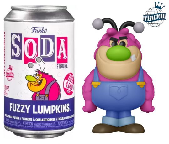 Figurine Funko Soda Les Supers Nanas Fuzzy Lumpkins (Canette Violette)