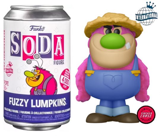 Figurine Funko Soda Les Supers Nanas Fuzzy Lumpkins (Canette Violette) [Chase]