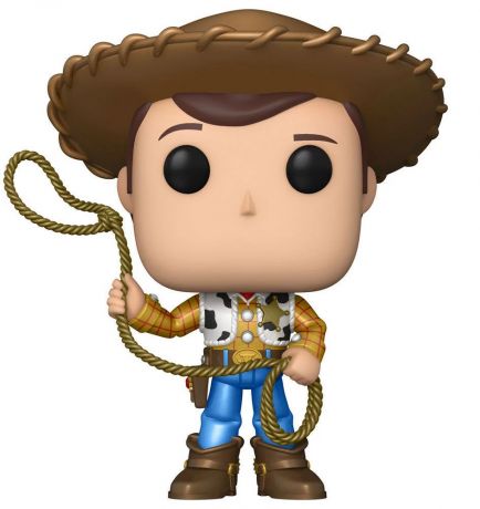 Figurine Funko Pop Toy Story 4 [Disney] #522 Shérif Woody - Métallique - T-Shirt