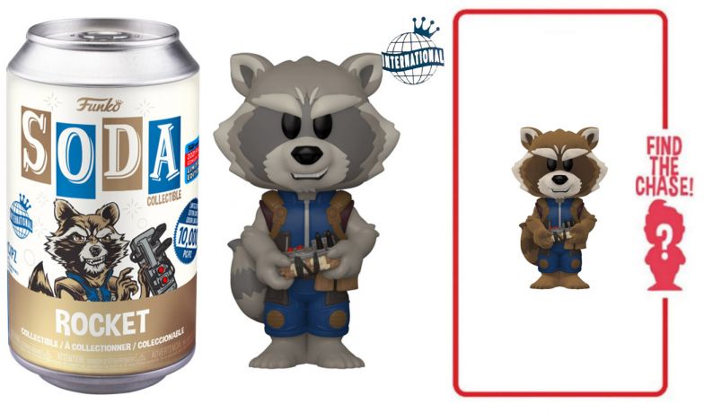 Figurine Funko Soda Les Gardiens de la Galaxie 2 [Marvel] Rocket (Canette Marron)