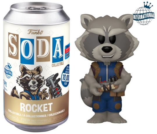 Figurine Funko Soda Les Gardiens de la Galaxie 2 [Marvel] Rocket (Canette Marron)