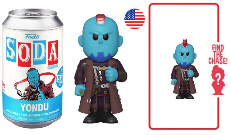 Figurine Funko Soda Les Gardiens de la Galaxie 2 [Marvel] Yondu (Canette Bleue)