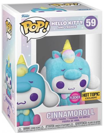 Figurine Funko Pop Sanrio #59 Cinnamoroll - Flocked