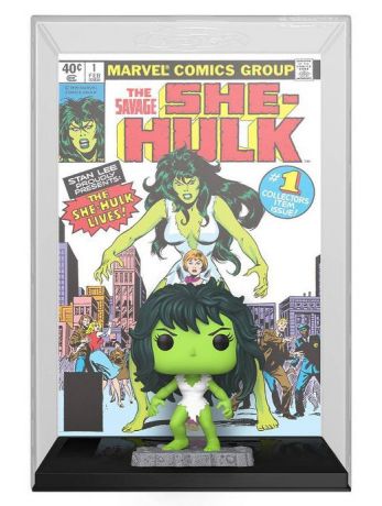 Figurine Funko Pop Marvel Comics #07 She-Hulk - Comic Cover