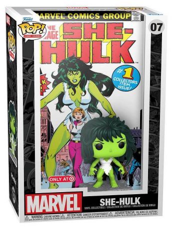 Figurine Funko Pop Marvel Comics #07 She-Hulk - Comic Cover