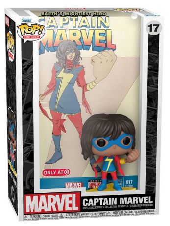 Figurine Funko Pop Marvel Comics #17 Captain Marvel - Comic Cover