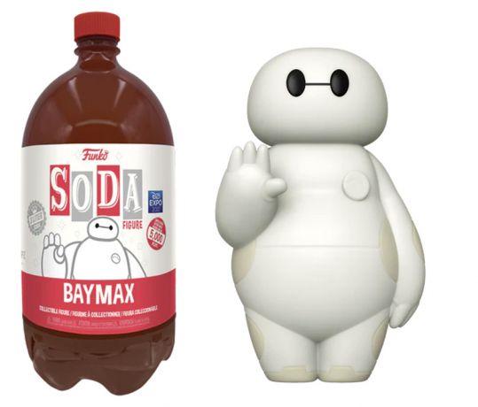 Figurine Funko Soda Les Nouveaux Héros [Disney] Baymax (Bouteille Rouge)