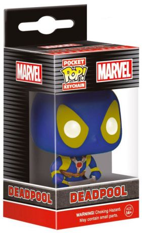 Figurine Funko Pop Marvel Comics Deadpool - X-Men - Porte-clés