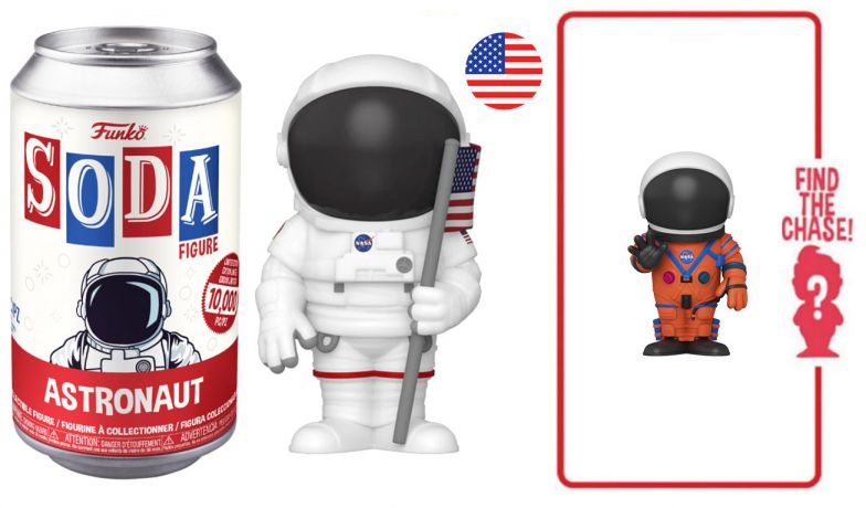 Figurine Funko Soda Nasa Astronaute (Canette Rouge)