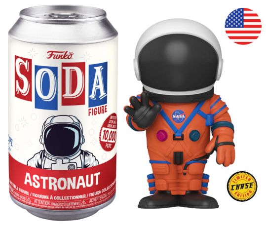 Figurine Funko Soda Nasa Astronaute (Canette Rouge) [Chase]