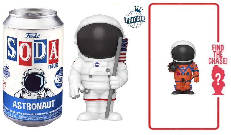 Figurine Funko Soda Nasa Astronaute (Canette Bleue)