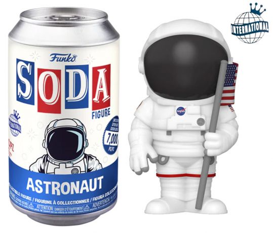 Figurine Funko Soda Nasa Astronaute (Canette Bleue)