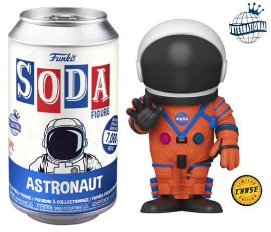 Figurine Funko Soda Nasa Astronaute (Canette Bleue) [Chase]