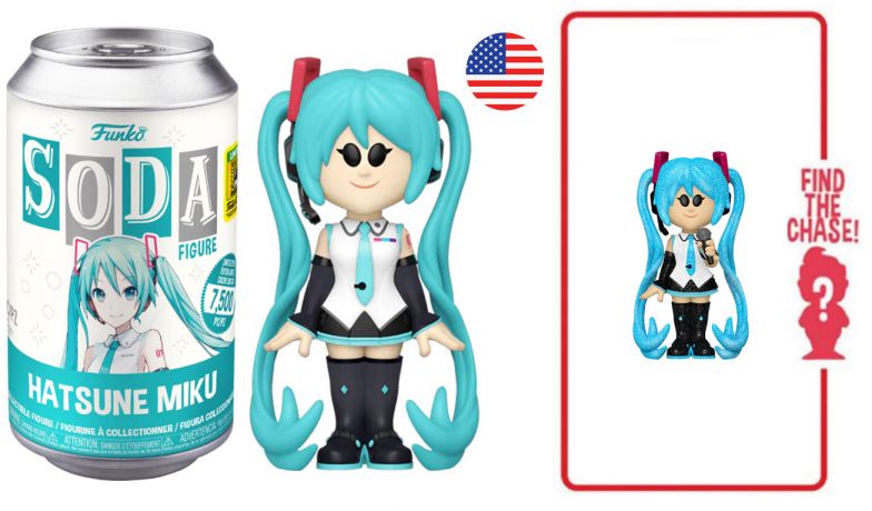 Figurine Funko Soda Vocaloid Hatsune Miku (Canette Bleue)