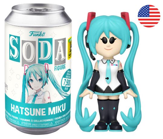 Figurine Funko Soda Vocaloid Hatsune Miku (Canette Bleue)