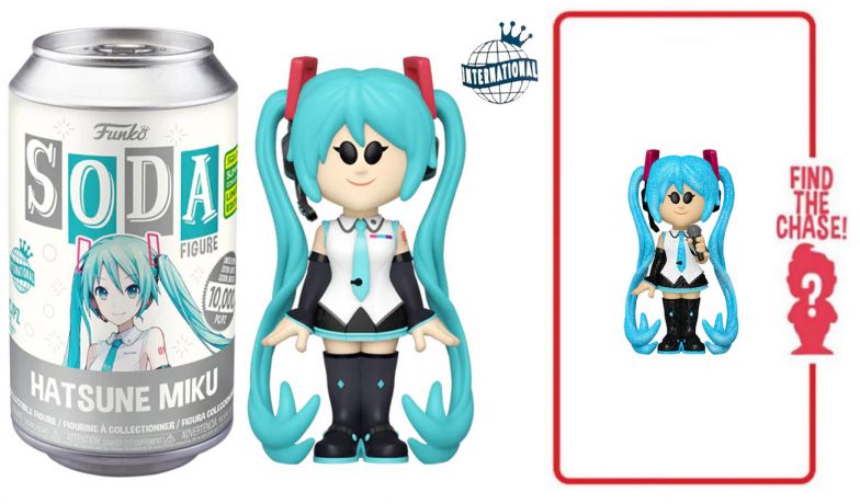 Figurine Funko Soda Vocaloid Hatsune Miku (Canette Grise)