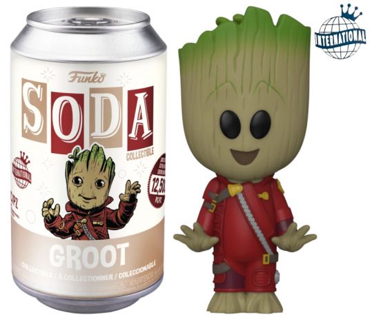 Figurine Funko Soda Les Gardiens de la Galaxie 2 [Marvel] Groot (Canette Marron)