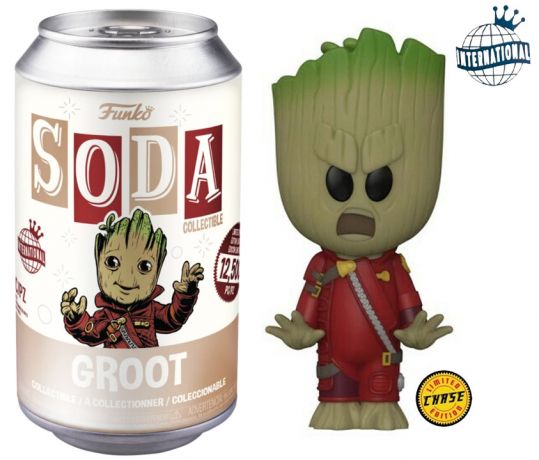 Figurine Funko Soda Les Gardiens de la Galaxie 2 [Marvel] Groot (Canette Marron) [cHASE]