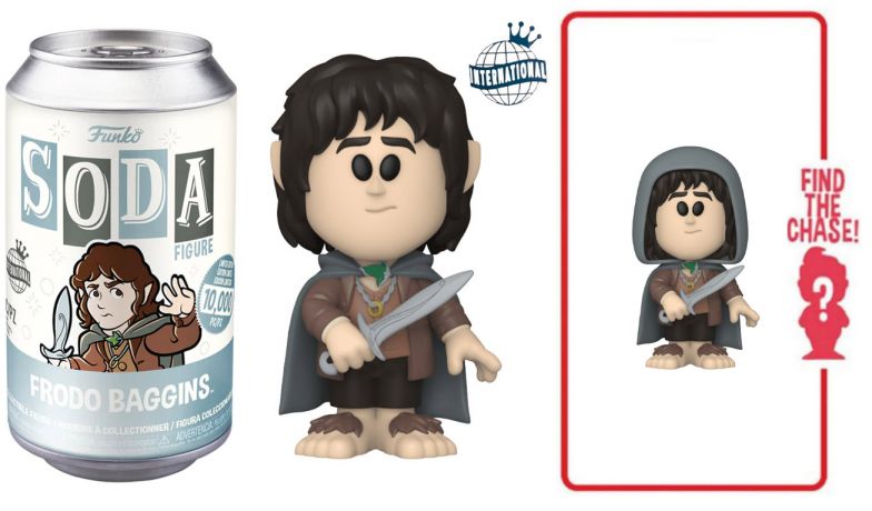 Figurine Funko Soda Le Seigneur des Anneaux Frodon Sacquet (Canette Bleue)