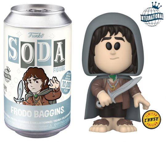 Figurine Funko Soda Le Seigneur des Anneaux Frodon Sacquet (Canette Bleue) [Chase]