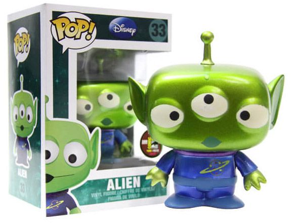 Figurine Funko Pop Disney #33 Alien - Metallic