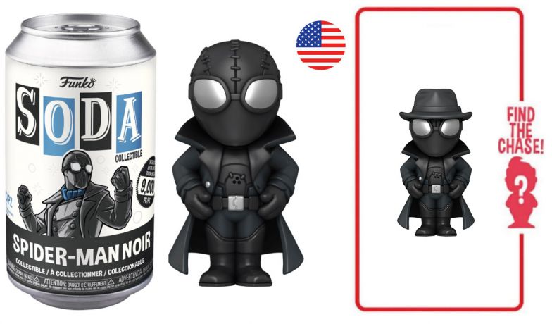 Figurine Funko Soda Marvel Comics Spider-Man Noir (Canette Noire)